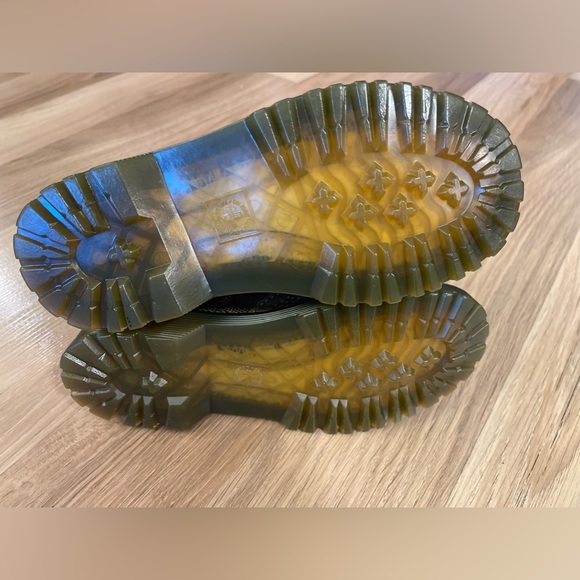 Doc Martens ~ JUNIOR 1460 PANEL LEATHER LACE UP BOOTS - Picture 12 of 14